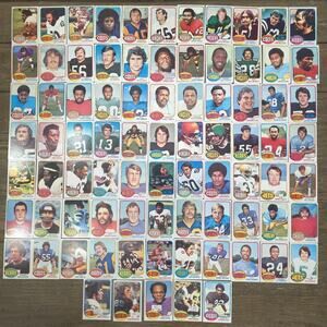 Lot of 82 - 1976 Topps Vintage Football Card Collection Rookie HOF NO DUPES NFL
